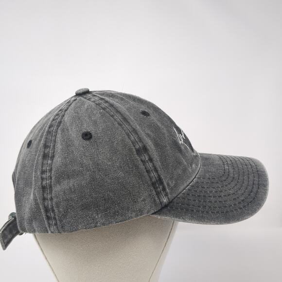 Alpha Phi Slideback Baseball Cap Gray One Size Adjustable Embroidered Dalix - Picture 4 of 9